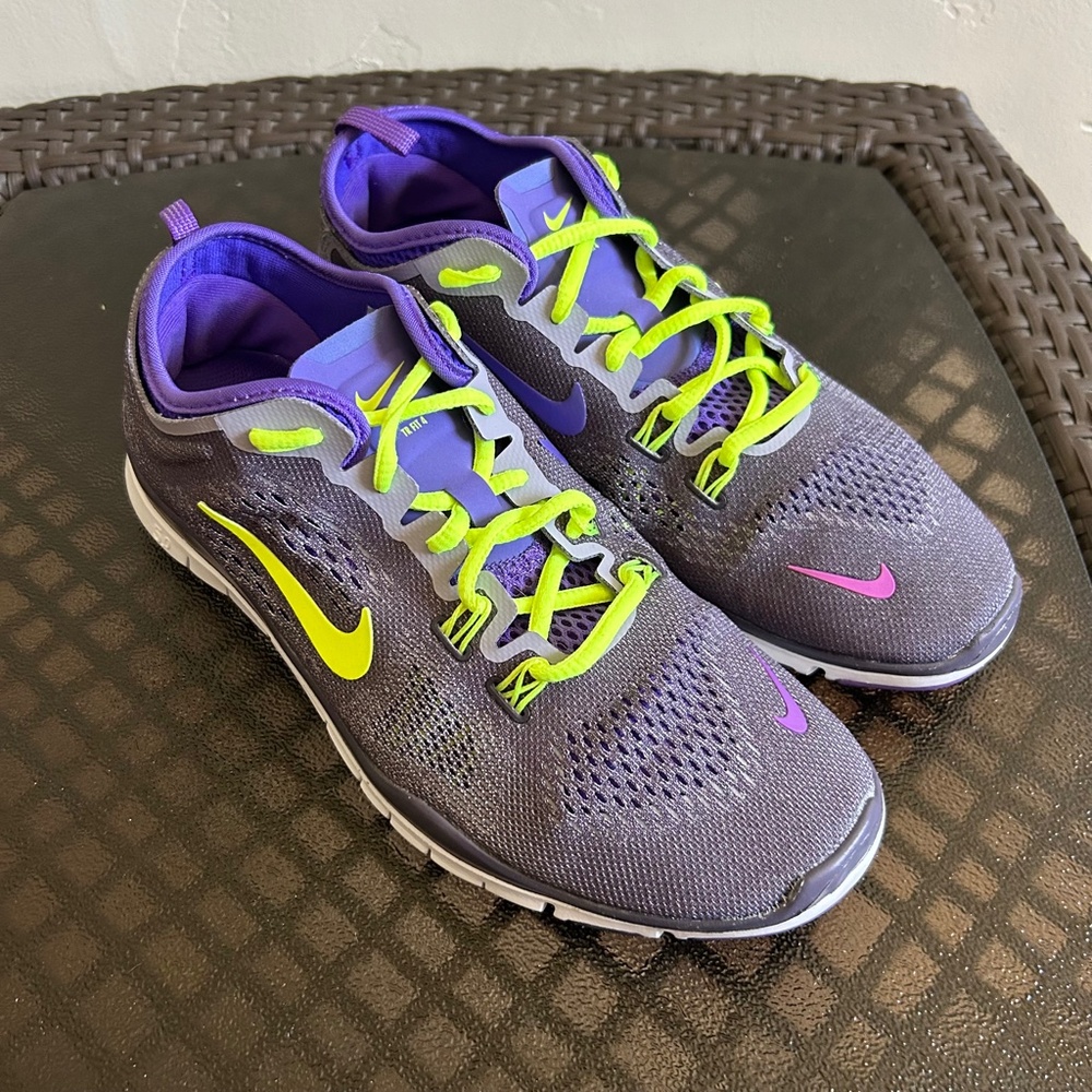 Nike Free TR Fit 5.0 Breathable Lace up Running Shoes size 8.5